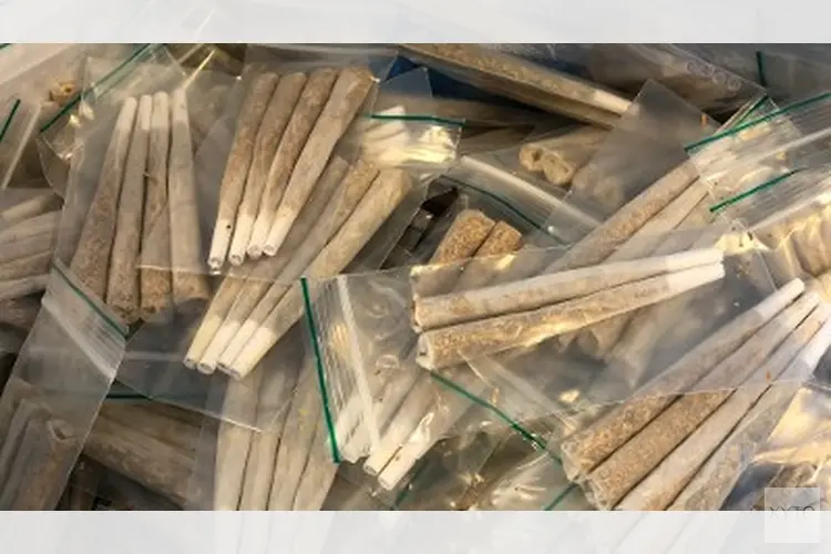 Aantreffen grote hoeveelheid softdrugs