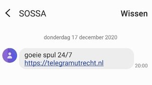 SMS-actie wijst bijna 500 klanten uit dealertelefoons op gevaren drugs