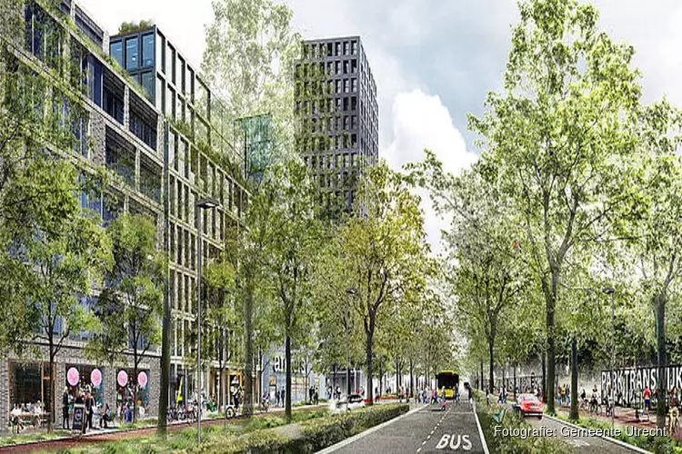 Europalaan Noord krijgt vrije busbaan en betere oversteekplaatsen