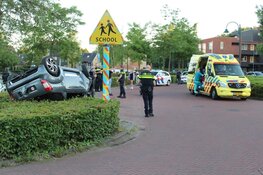 Brommobiel op z'n kop in Eemnes