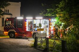 Grote brand in kantoorboerderij