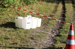 Zes grote vaten gedumpt in Eemnes