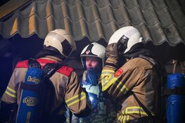 Flinke brand in recreatiewoning Tienhoven