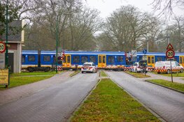 Botsing tussen trein en persoon bij Baarn