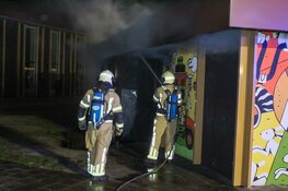 Brand bij jongerencentrum in Eemnes