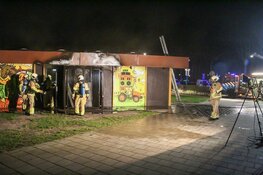 Brand bij jongerencentrum in Eemnes