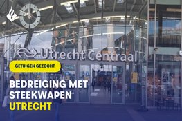 NS-Medewerkers bedreigd met steekwapen op Utrecht Centraal Station