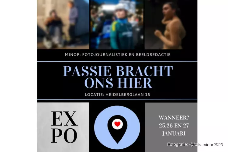 "Passie bracht ons hier" een expositie door de studenten van de minor Fotojournalistiek.