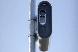 Flitspaal Hollandbaan Woerden gaat aan