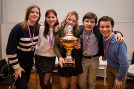 Utrechts Stedelijk Gymnasium wint NK Debatteren