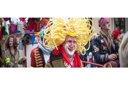 Duitse Witze met carnaval in de Salon van Weleer