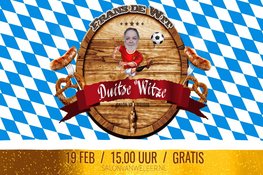Duitse Witze op 19 februari in de Salon van Weleer