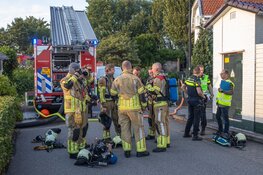 Flinke brand bij woning in Amstelhoek