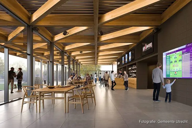 Start bouw nieuw clubgebouw USV Elinkwijk