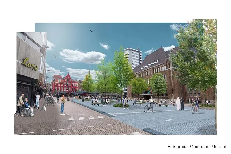 Neude wordt aantrekkelijk stadsplein