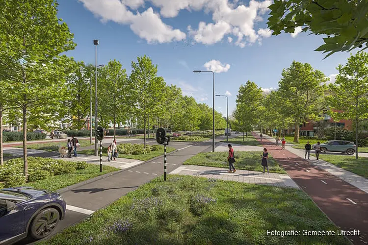 Gemeente Utrecht verbetert doorstroming kruising Goylaan - Linschotensingel