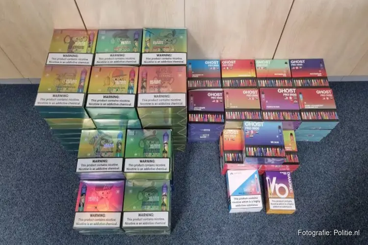 Aanhouding voor illegale verkoop van vapes aan minderjarigen