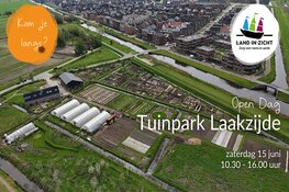 Open Dag Land in Zicht op Tuinpark Laakzijde - 15 juni