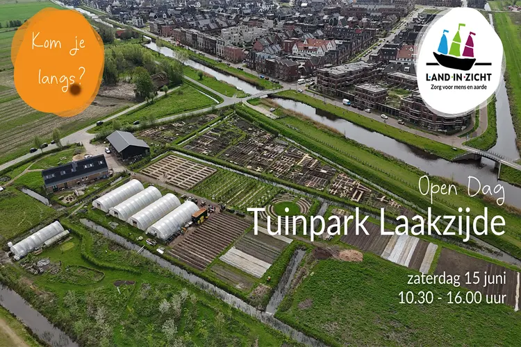 Open Dag Land in Zicht op Tuinpark Laakzijde - 15 juni