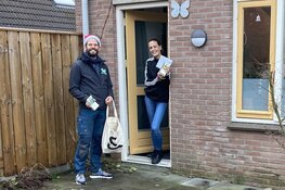 Een groene voortuin én persoonlijke Nieuwjaarsgroet voor huurders in Utrecht