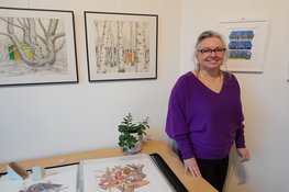 Expositie DE NATUUR WINT ALTIJD van Anna Belleforte in Zinn