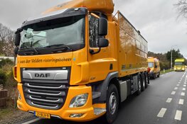 Rioolonderhoud langs N224 tussen Scherpenzeel en Renswoude