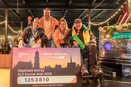 Succesvolle vierde editie ALS Sunrise Walk brengt recordbedrag van ruim 1.3 miljoen euro op