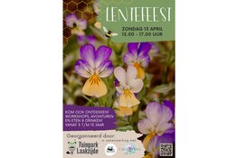 Gezellig Lentefeest op Tuinpark Laakzijde op 13 april