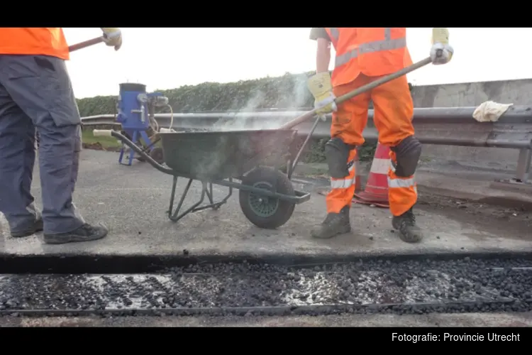 Oostelijke Randweg in Bunschoten-Spakenburg ’s nachts dicht voor reparatie