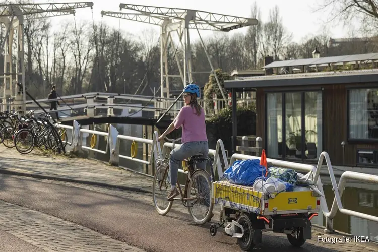IKEA introduceert 'doe-het-zelf-bezorging' met elektrische fietsoplossingen