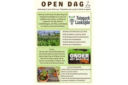 Ontdek natuur, voeding en ambacht tijdens de Open Dag op Tuinpark Laakzijde