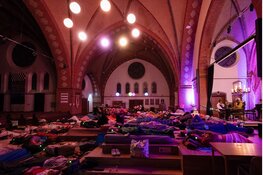 Ligconcert met synthesizermuziek van The Last James in Stadsklooster Utrecht.