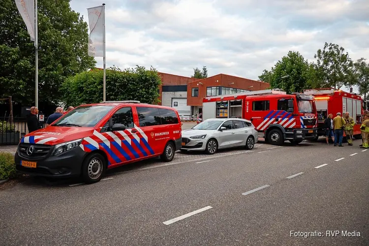 Flinke brand bij bedrijf in Groenekan