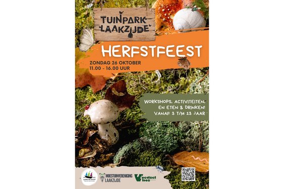Knus Herfstfeest op Tuinpark Laakzijde – 26 oktober