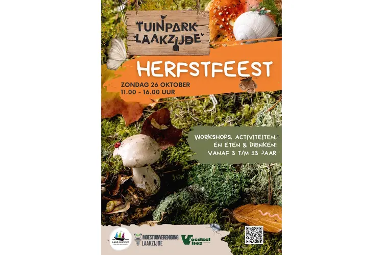 Knus Herfstfeest op Tuinpark Laakzijde – 26 oktober