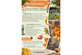 Knus Herfstfeest op Tuinpark Laakzijde – 26 oktober