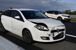 Zwangere vrouw gecontroleerd na ongeval op A27