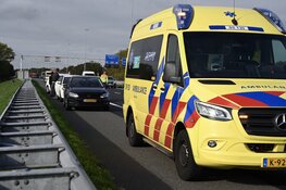 Zwangere vrouw gecontroleerd na ongeval op A27