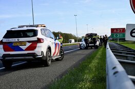 Zwangere vrouw gecontroleerd na ongeval op A27
