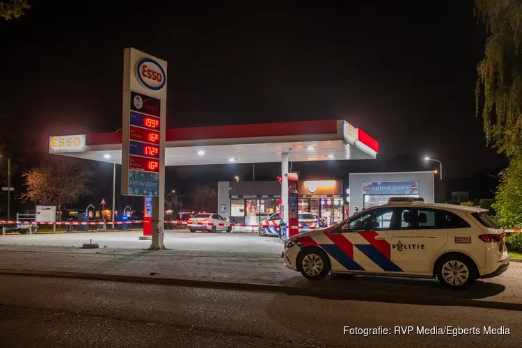 Overval op tankstation aan Hindersteinlaan in Vleuten