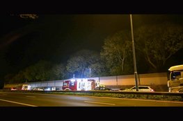 Ongeval met meerdere voertuigen op A27 bij Meerkerk