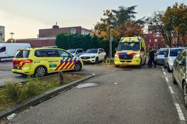 Motor onderuit na botsing in Utrecht