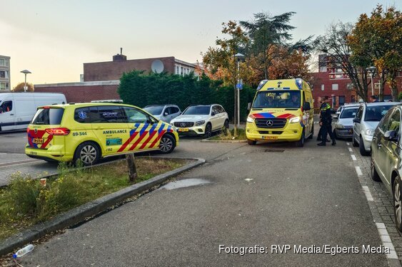 Motor onderuit na botsing in Utrecht