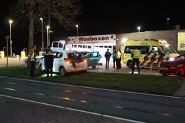 Drie auto's botsten op elkaar bij kettingbotsing in Woerden