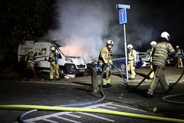 Meerdere voertuigen uitgebrand in Nieuwegein