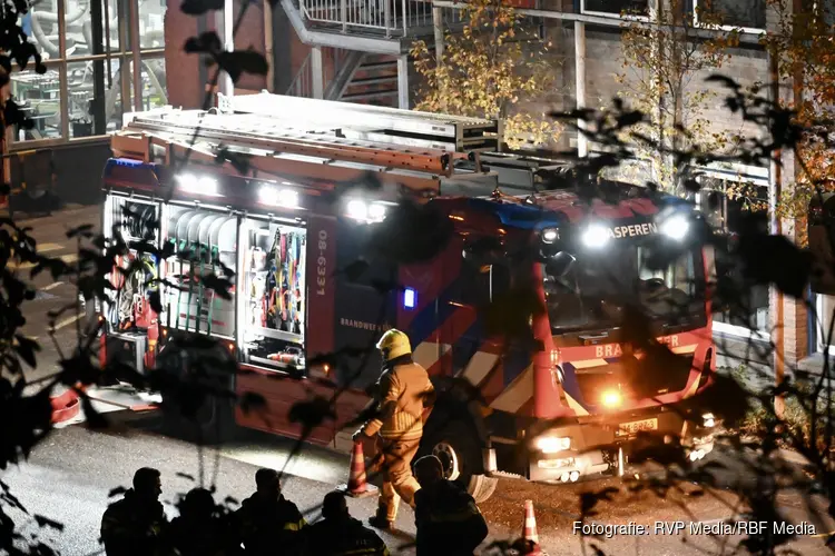 Brand bij glasfabriek in Leerdam
