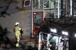 Brand bij glasfabriek in Leerdam