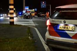 Flinke schade na ongeval tussen twee auto’s op N408