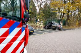 Voertuigbrand aan Zuidersingel in Eemnes snel opgeschaald