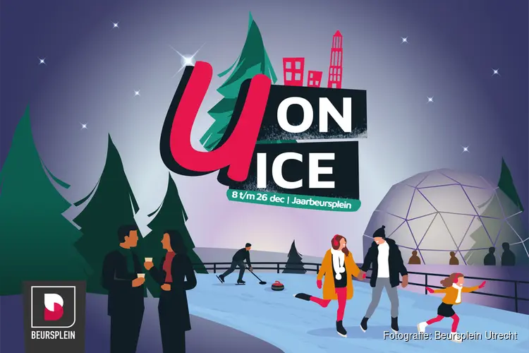 Programma U on Ice 2025 bekend: schaatsen, muziek en winterplezier op het Jaarbeursplein
